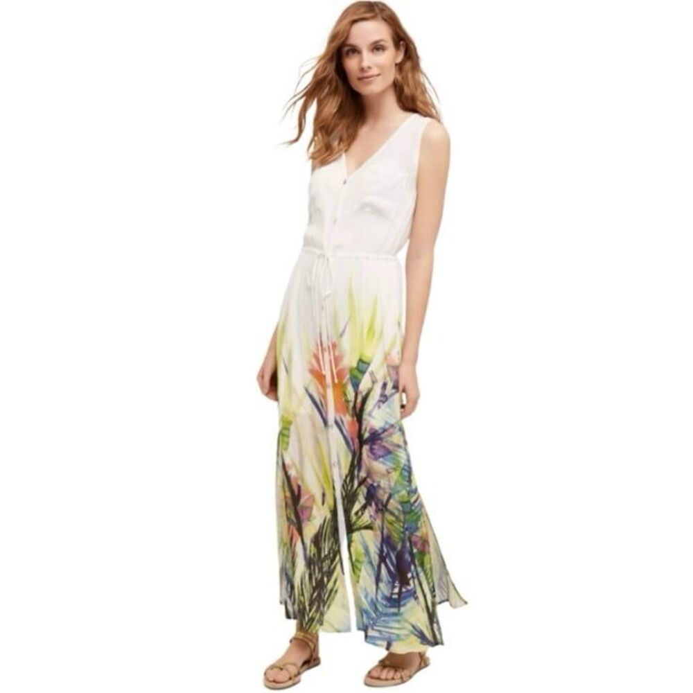 Anthropologie Mermaid Watergarden Beach Dress
